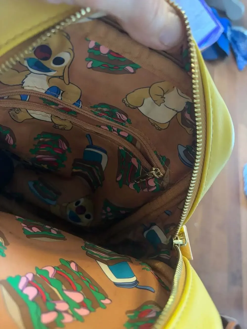 Loungefly Disney Lilo & Stitch Reuben Sandwich Figural Mini Backpack